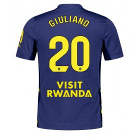 Pánské fotbalový oblečení Atletico Madrid Giuliano Simeone #20 Venkovní košile 2025-26 Krátkým Rukávem